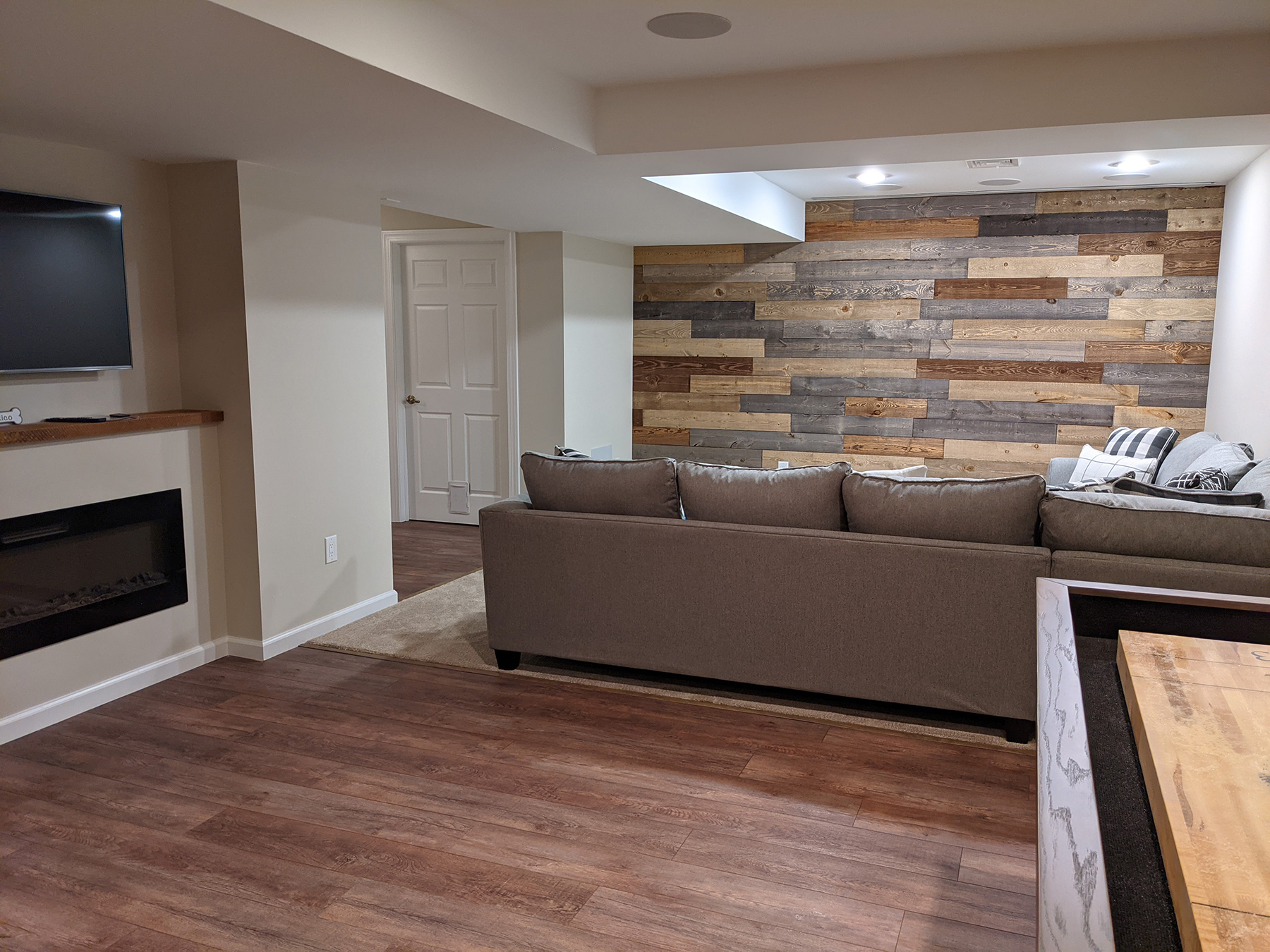 Chic and Functional Basement Remodel in Collegeville, PA