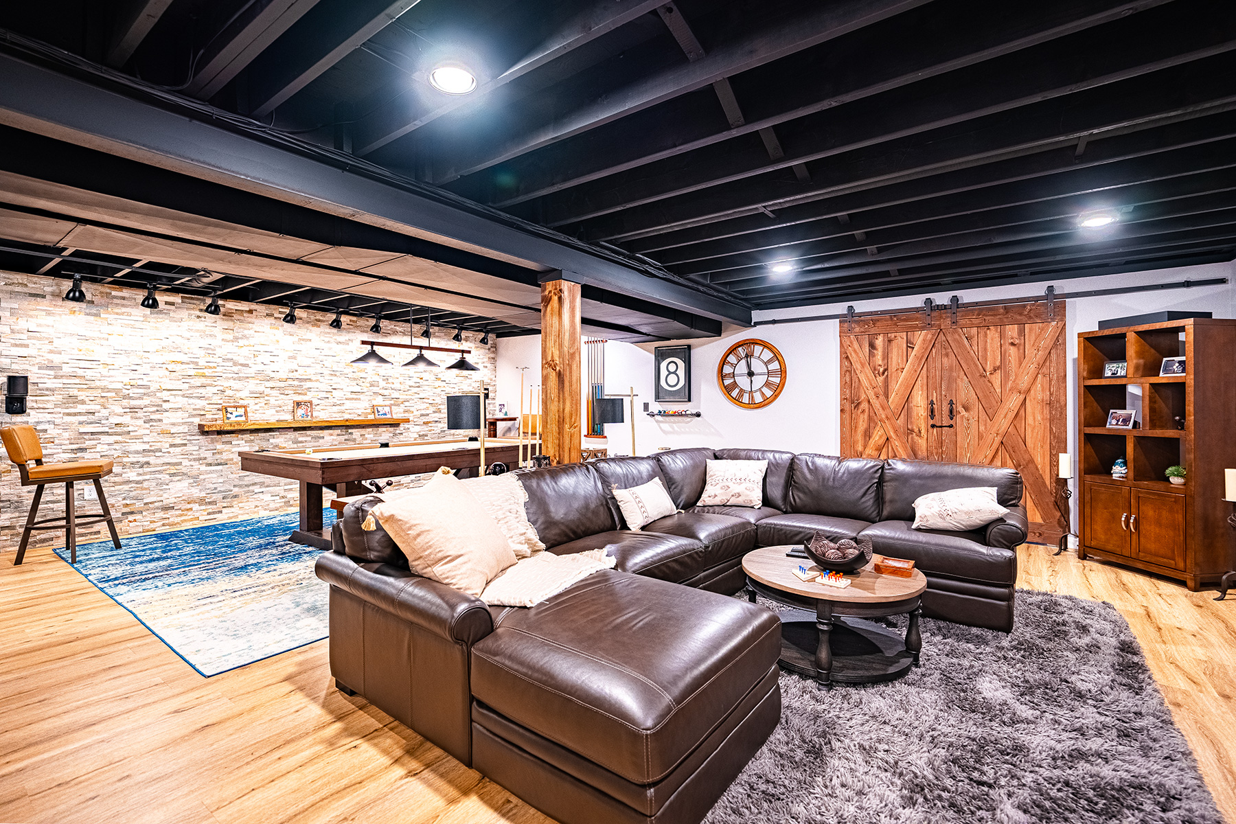 Crafting a Luxurious Basement Cigar Lounge in Eagleville, PA