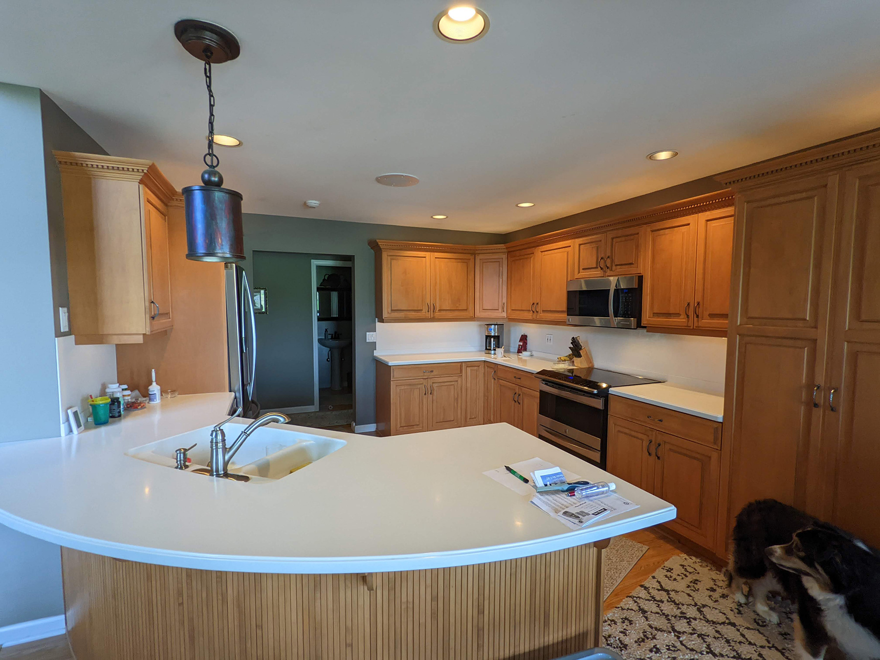 Unveiling a Spacious Kitchen Remodel in Shoemakersville, PA
